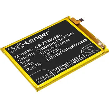 Baterie pro mobilní telefon Baterie Cameron Sino CS-ZTZ625SL, Li-Polymer, 3800