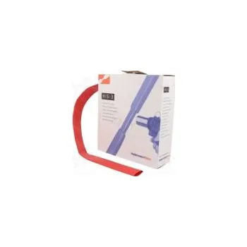Teplem smrštitelná trubička 3 1 18mm L 4m červená kartónové