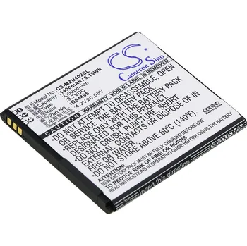 Baterie pro mobilní telefon Baterie Cameron Sino CS-MZU402SL, Li-Ion, 1400