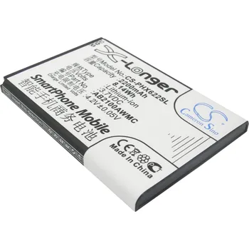 Baterie pro mobilní telefon Baterie Cameron Sino CS-PHX622SL, Li-Ion, 2200