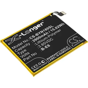 Baterie pro mobilní telefon Baterie Cameron Sino CS-BYN180SL, Li-Polymer, 3900