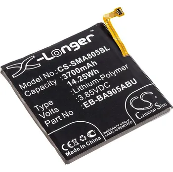 Baterie pro mobilní telefon Baterie Cameron Sino CS-SMA805SL, Li-Polymer, 3700