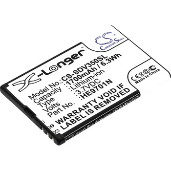 GPS Baterie Cameron Sino CS-SDV350SL, Li-Ion, 1700