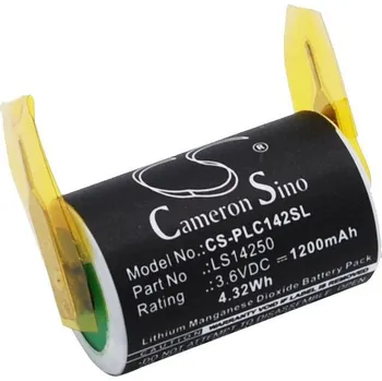 Baterie Cameron Sino CS-PLC142SL, Li-Mno2, 1200