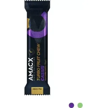 Amacx Turbo Fruit Chew energetická tyčinka 50 g Cassis
