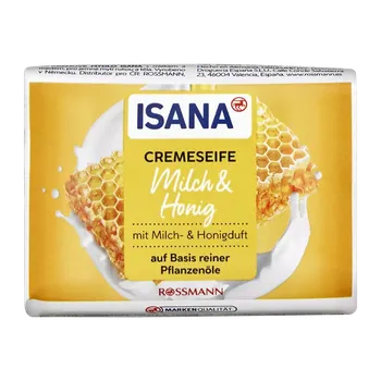 Mýdlo ISANA Krémové mýdlo Mléko & Med 150 g