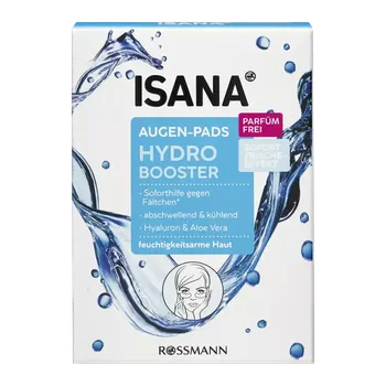 Pleťová maska ISANA Polštářky pod oči Hydro Booster 12 ks