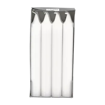 Svíčka RUBIN Stolní svíčky bílé 8 ks