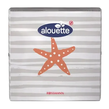 Papírový ubrousek alouette Ubrousky hvězdice 25 x 25 cm 20 ks