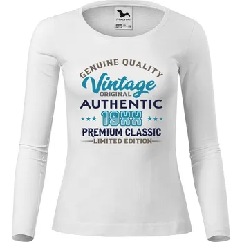 Dámské tričko DOBRÝ TRIKO Dámské bavlněné triko Original vintage Velikost: 3XL, Barva: Bílá