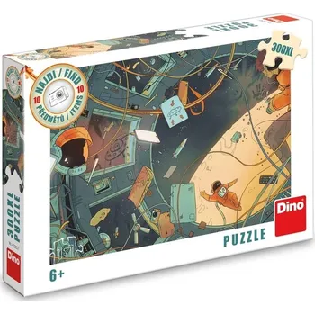 Hračka Puzzle Najdi 10 předmětů - Vesmír 300 XL dílků