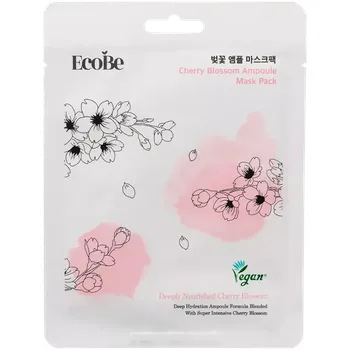 Pleťová maska Ecobe Pleťová maska Cherry Blossom Ampoule 25 ml