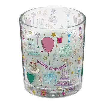 Svíčka RUBIN Narozeninová svíčka ve skle malá, různé druhy