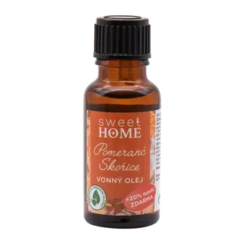 Sweet Home Vonný olej pomeranč-skořice Pomeranč a skořice 18 ml