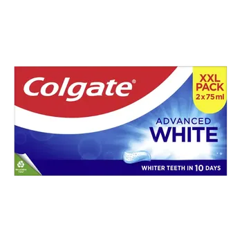 zubní pasta Colgate Zubní pasta Advanced White Original 2x75 ml 150 ml