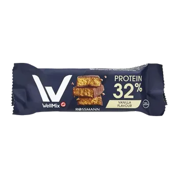 WellMix Proteinová tyčinka v čokoládě s příchutí vanilky 35 g