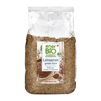 enerBiO Lněná semínka celá zrna 500 g