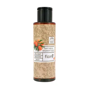 Tělový olej Floré Těl masáž olej 100ml rakytník&arga