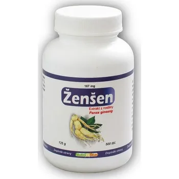 Přírodní produkt ženšen 500 tablet