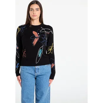 Dámský svetr Svetr Desigual Arty Pullover Sweater Black XS