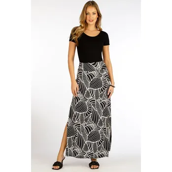 Oblečení a móda Dámská dlouhá sukně LITEX s rozparkem L