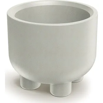 Květináč Květináč Moltas Round s nožičkami pískový, varianta 40 cm