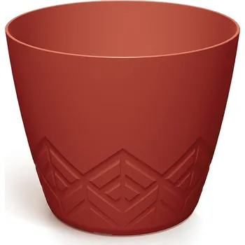 Květináč Květináč Areca červený, varianta 11,9 cm