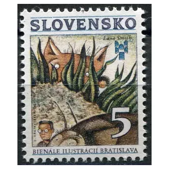Poštovní známka (1993) Pof. 17 ** - Slovensko - Bienále ilustrací Bratislava 1993