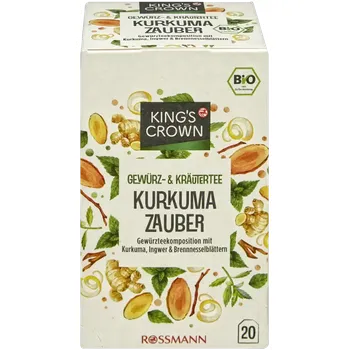 Čaj King's Crown Čaj s kurkumou, zázvorem a kopřivou 35 g