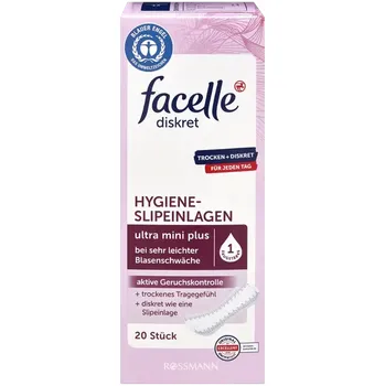 Menstruační vložka facelle Diskrétní hygienické vložky Ultra mini plus 20 ks