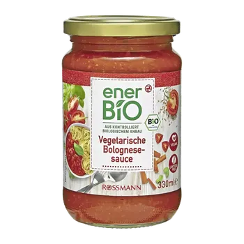 Omáčka enerBiO - BIO boloňská vegetariánská omáčka - 330 ml