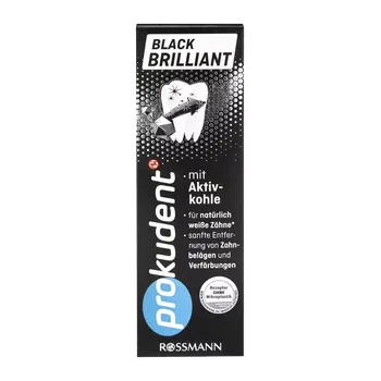 zubní pasta Prokudent Zubní pasta s aktivním uhlím 75 ml