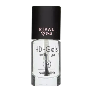Přípravek na nehty RIVAL Loves Me Vrchní lak na nehty HD-Gels 9 ml