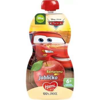 Dětská výživa Hami Ovocná kapsička Disney Cars jablko 110 g