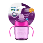 Avent Hrnek první doušky s držadly růžový