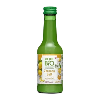 enerBiO BIO citronová šťáva 200 ml