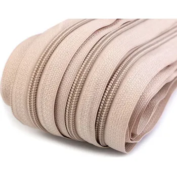 Zip Zip spirálový No 5 metráž pro jezdce typu BX ecru 25 m