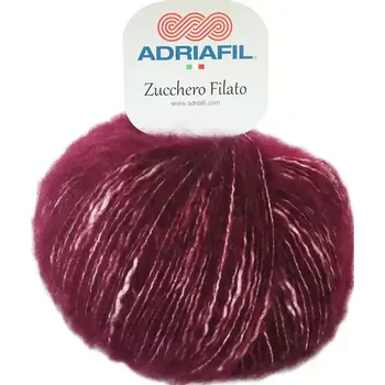Příze Adriafil Zucchero Filato 33 Bordó (Přírodní příze Zucchero Filato Bordeaux)