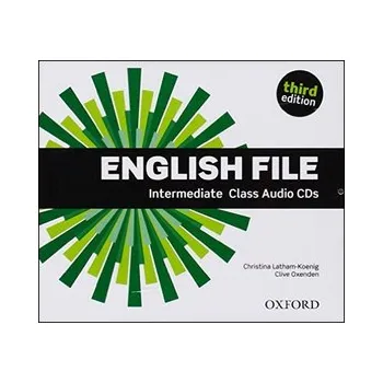 Cizí jazyk English File Intermediate Class Audio CDs /4/ (3rd)