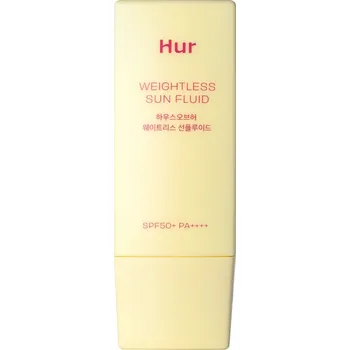Přípravek na opalování HOUSE OF HUR Weightless Sun Fluid SPF50+ PA++++ (50ml) krém s širokospektrální ochranou proti UV záření