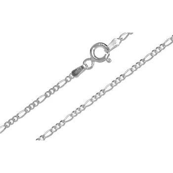 Řetízek Argento 15150 Stříbrný řetízek - vzor Figaro, šířka 2 mm | Délka: 42cm