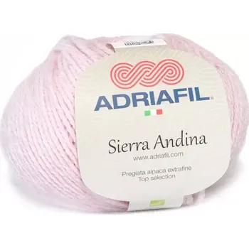 Příze Adriafil Sierra Andina 10 Baby růžová (Alpaková příze Sierra Andina Rosa)