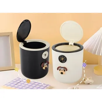 Odpadkový koš Odpadkový koš pejsek, krémový