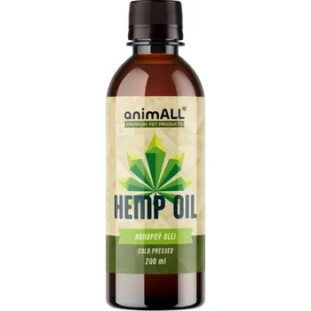 Rostlinný olej animALL Konopný olej 200 ml