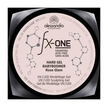 Lak na nehty Alessandro Hard Gel babyboomer Rose Glam velikost balení: 15 g