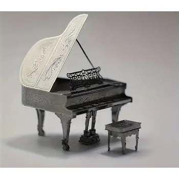 Hudebniny Kovový model 3D koncertní klavír