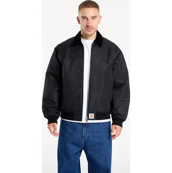 Bunda Carhartt WIP Santa Fe Alumni Jacket Black/ Scarlet M