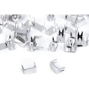 Zip Koncovka na spirálový a kostěný zip No 8 dolní nikl 1000 ks