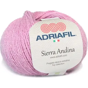Příze Adriafil Sierra Andina 12 Růžová (Alpaková příze Sierra Andina Rosa scuro)