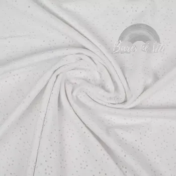 Madeira bavlněný úplet BÍLÁ (E) (Trendy pružná madeira)